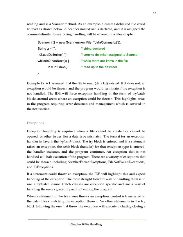 Java Programming: Basics to Advanced Concepts Advanced Programming Workshop - Page 52